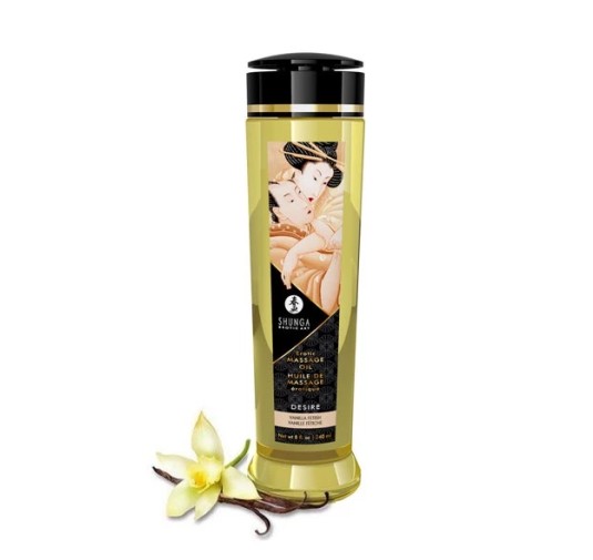 Olejek do masażu - Shunga Massage Oil Desire Vanilla 240 ml